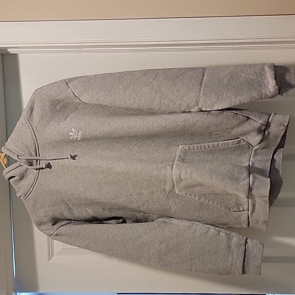 Adidas gray hoodie